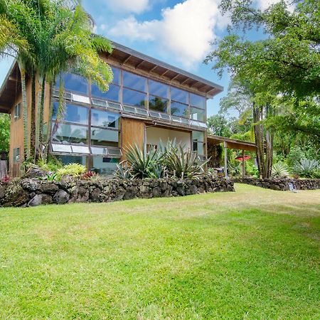 Jungle Haven Ocean Front Eco Villa On Fruit Farm Pahoa Extérieur photo