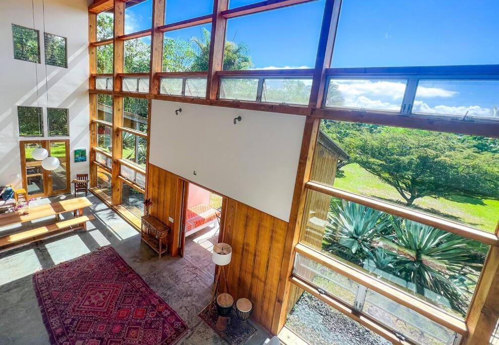 Jungle Haven Ocean Front Eco Villa On Fruit Farm Pahoa Extérieur photo